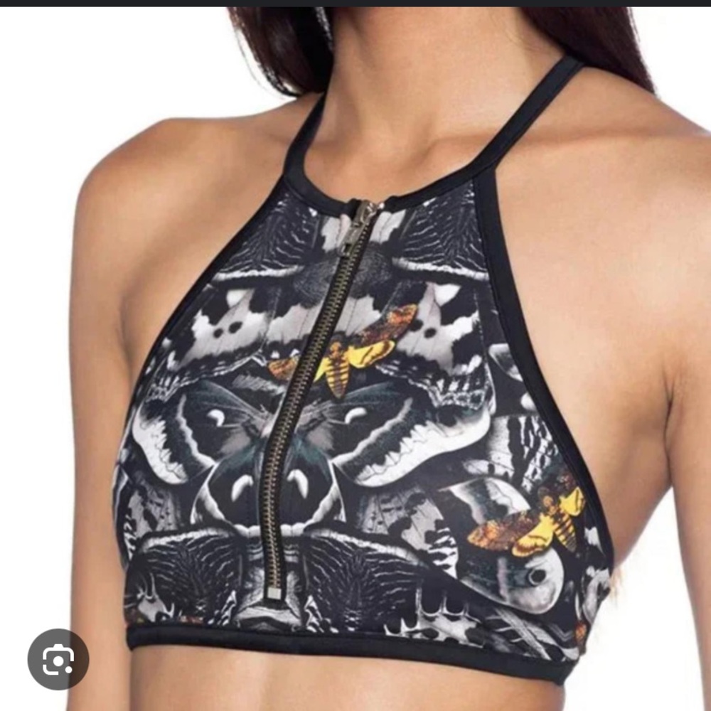 Blackmilk Moth Ryder Crop Top